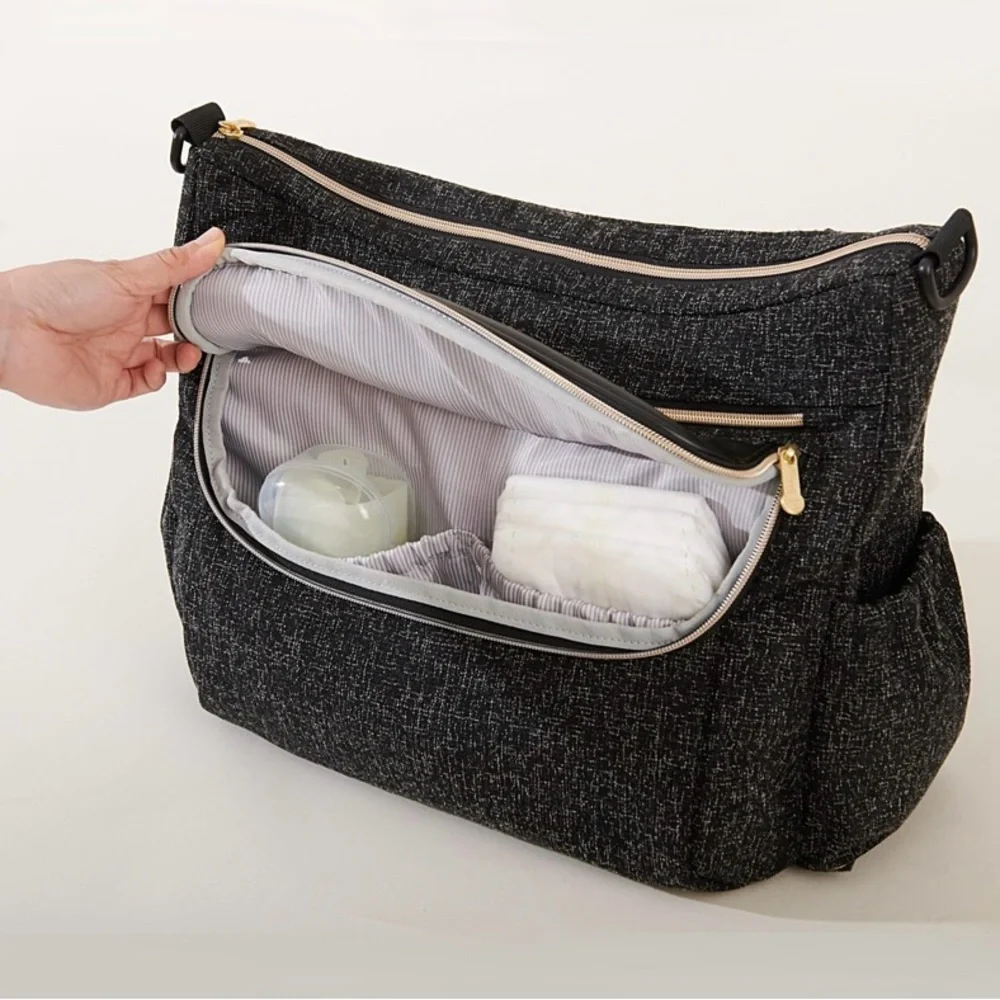 Black Universal Stroller Organizer, Diaper Bag | NEW